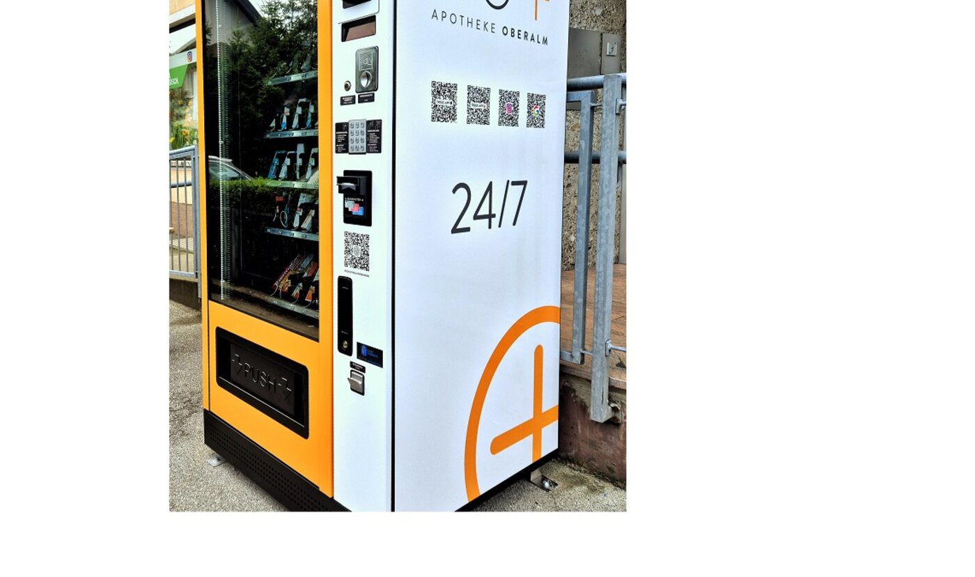 Foto des Medikamentenautomaten