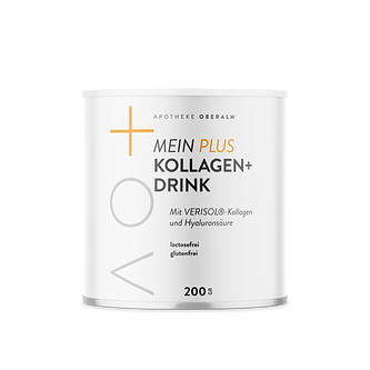 Weise Dose,, Inhalt 200 Gramm Kollagen Pulver