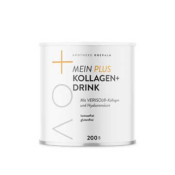Weise Dose,, Inhalt 200 Gramm Kollagen Pulver